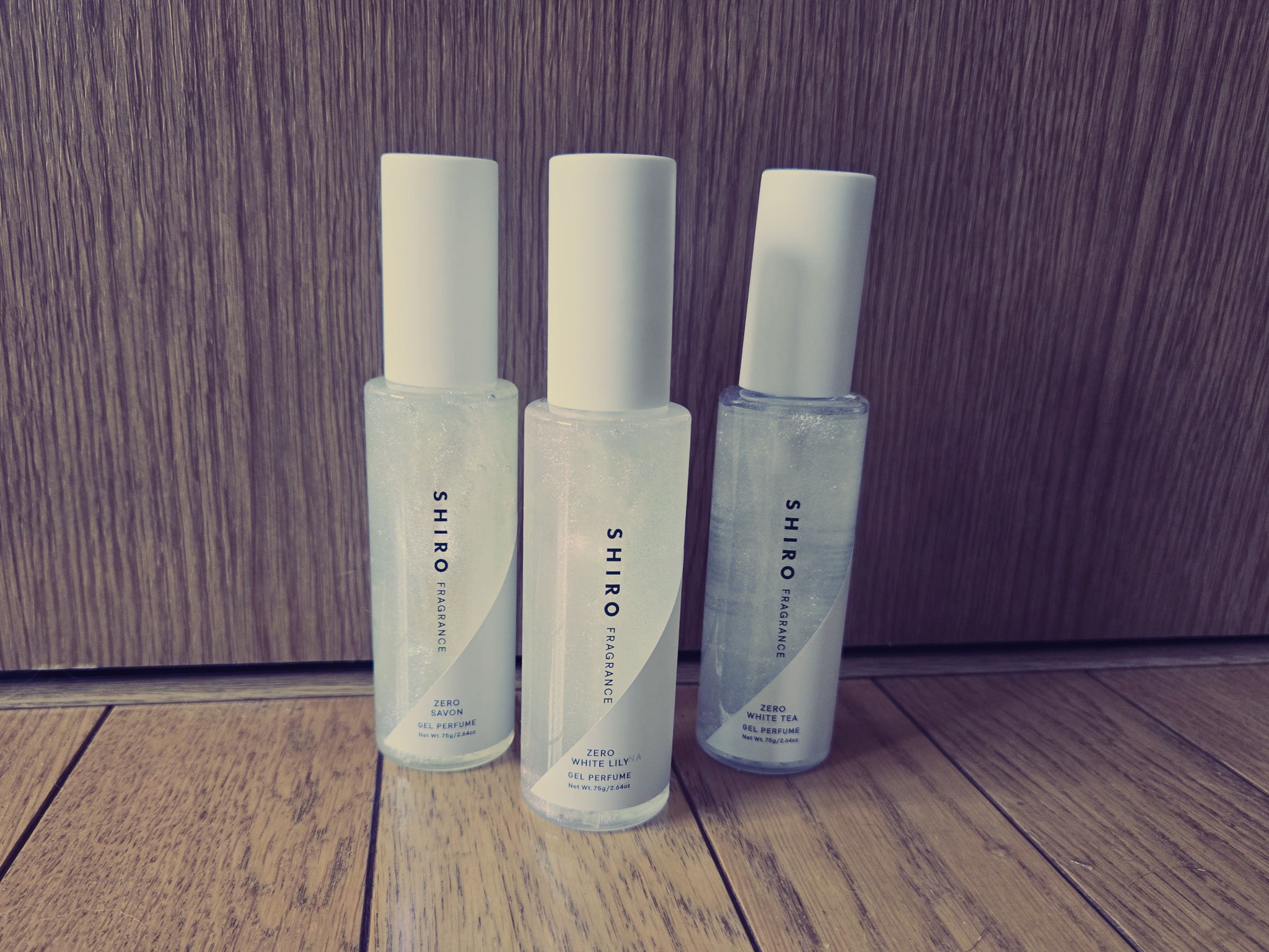 SHIRO シロ ジェルパフューム 3点セット ZERO COLLECTION FRAGRANCE