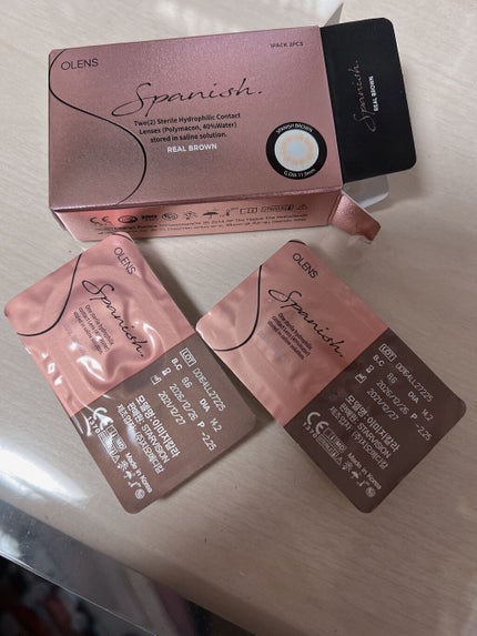 Spanish (スパニッシュ)/OLENS/カラーコンタクトレンズを使ったクチコミ(1枚目)