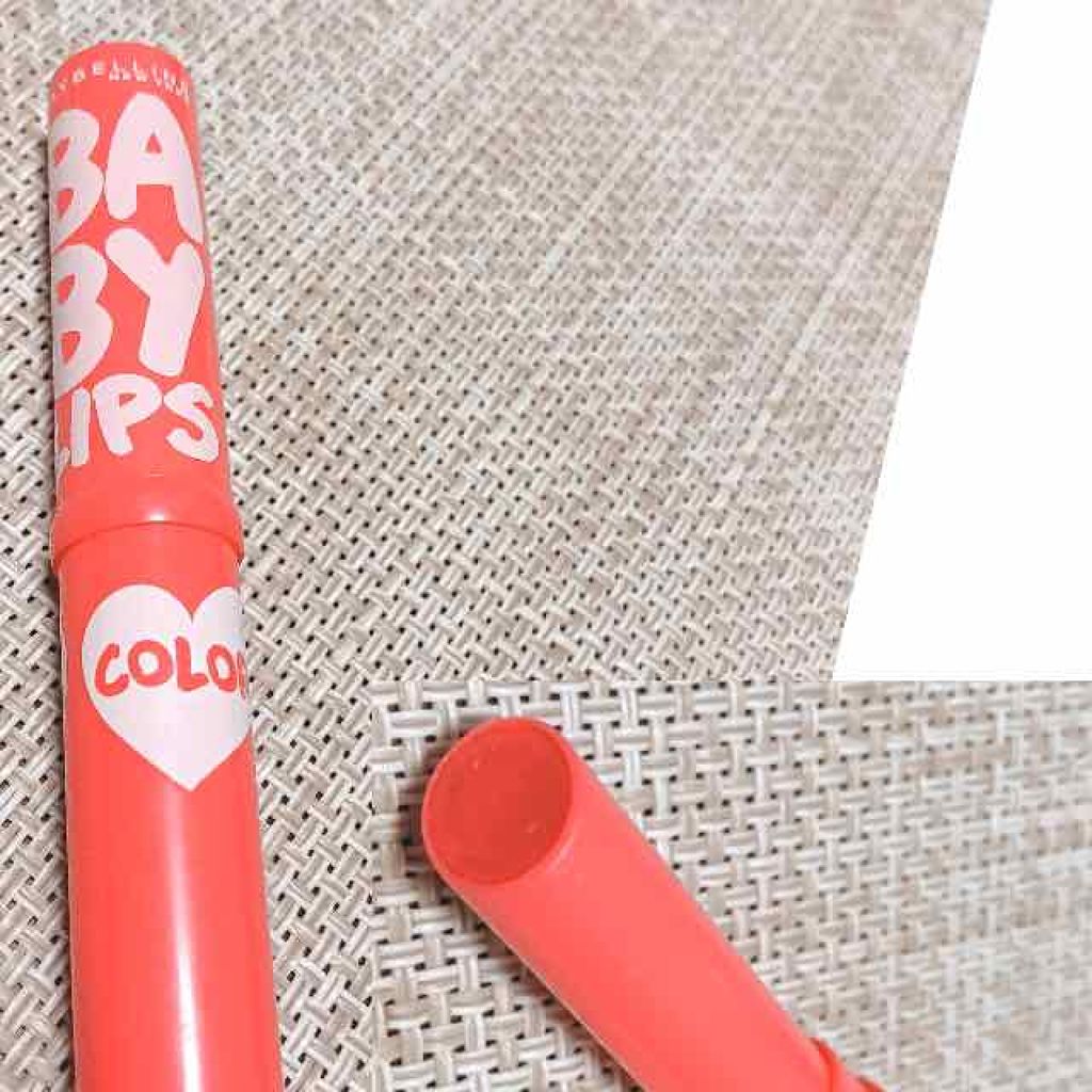 リップクリーム カラー BABY LIPS 02 ピンク アディクト/MAYBELLINE NEW YORK/リップケアを使ったクチコミ（2枚目）