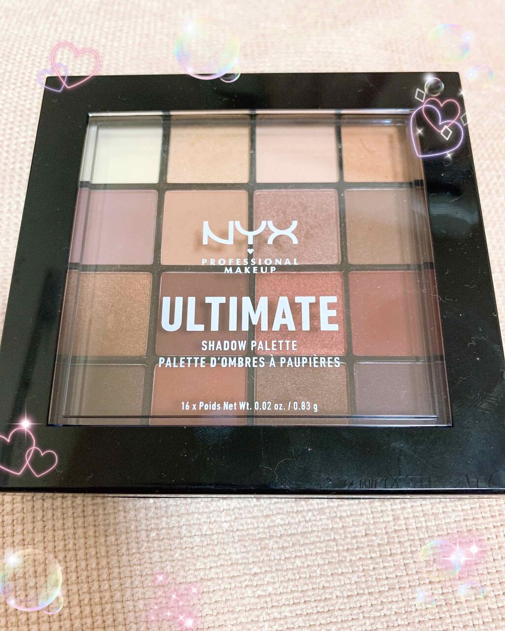 UT シャドウ パレット/NYX Professional Makeup/アイシャドウパレットを使ったクチコミ(1枚目)