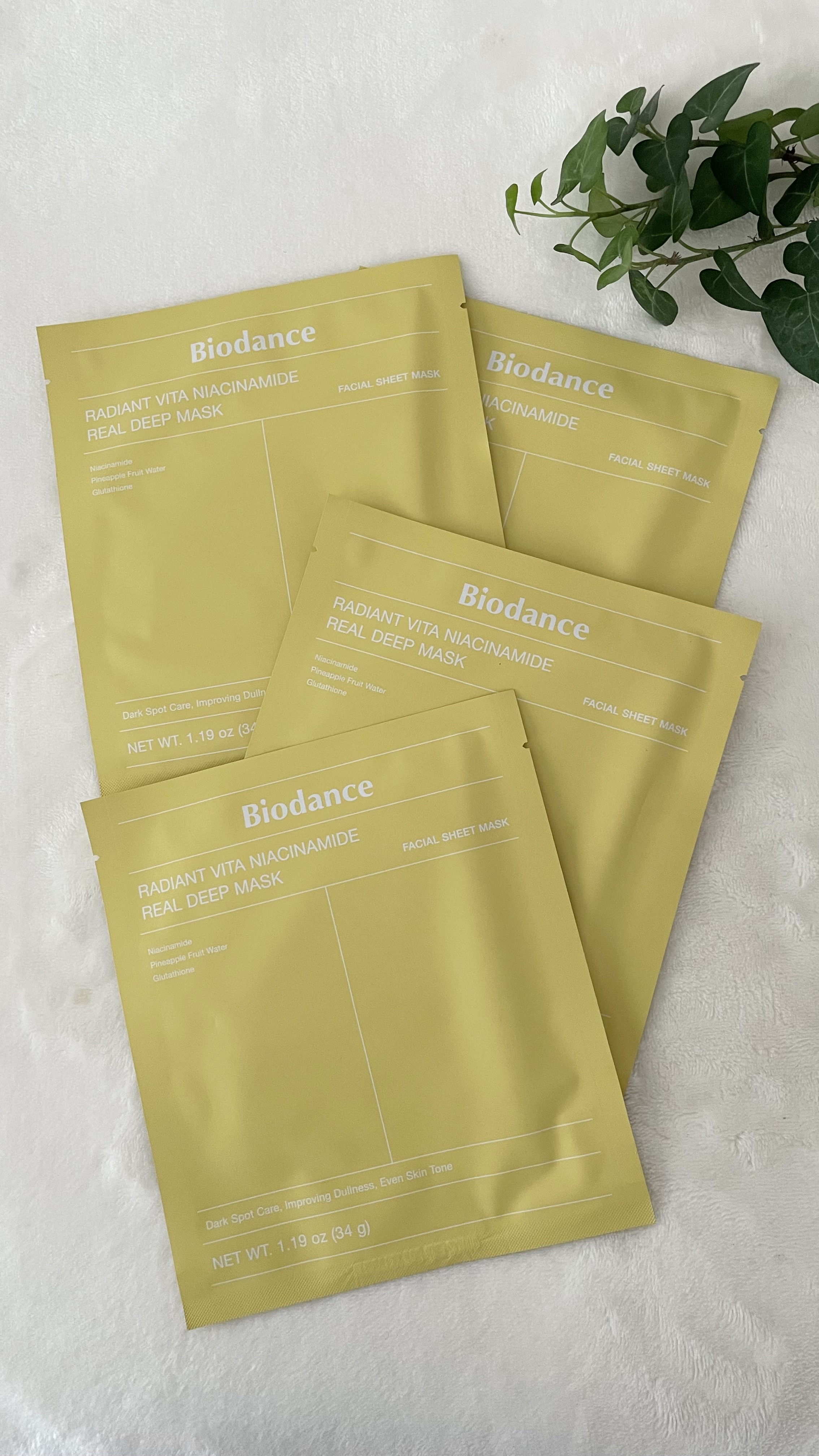 ビタナイアシンアミド リアルディープマスク/Biodance/シートマスク・パックを使ったクチコミ（2枚目）