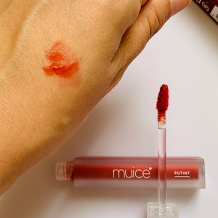 プティント/muice/リップティントを使ったクチコミ(3枚目)