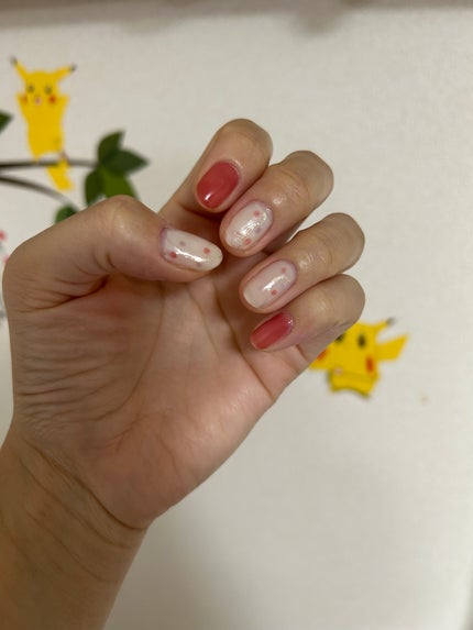 カラフルネイルズ/キャンメイク/マニキュアを使ったクチコミ(4枚目)