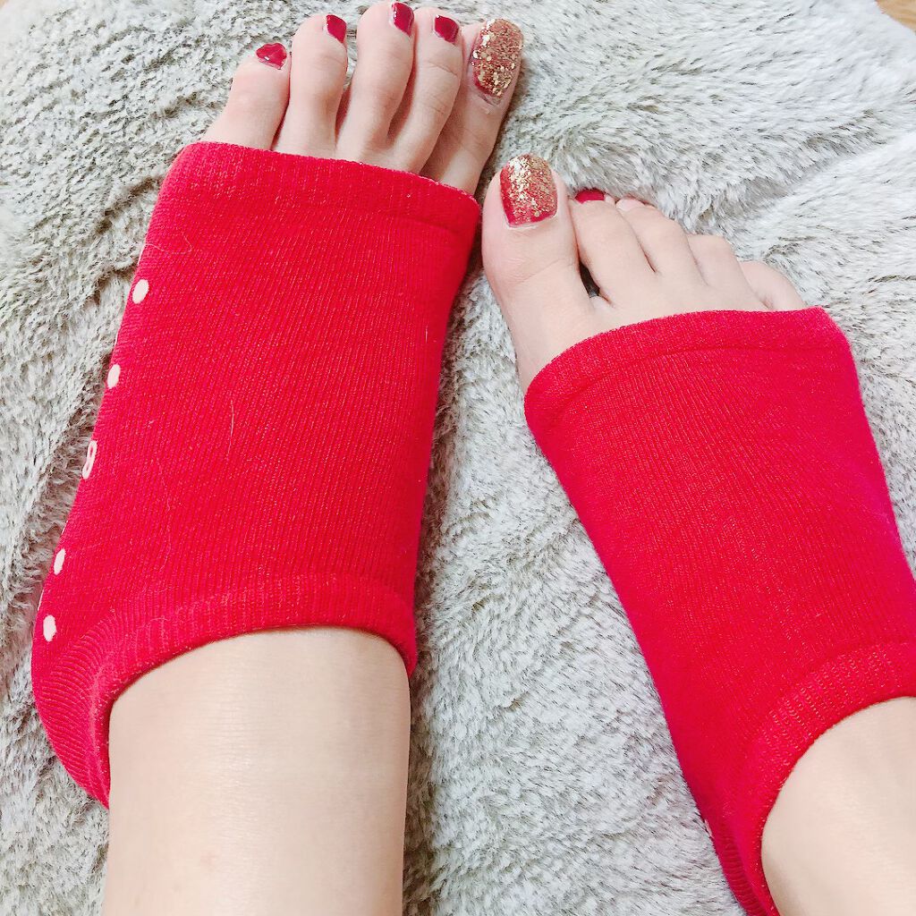 ベビーフット 保湿密封ソックス/ベビーフット/レッグ・フットケアを使ったクチコミ(4枚目)