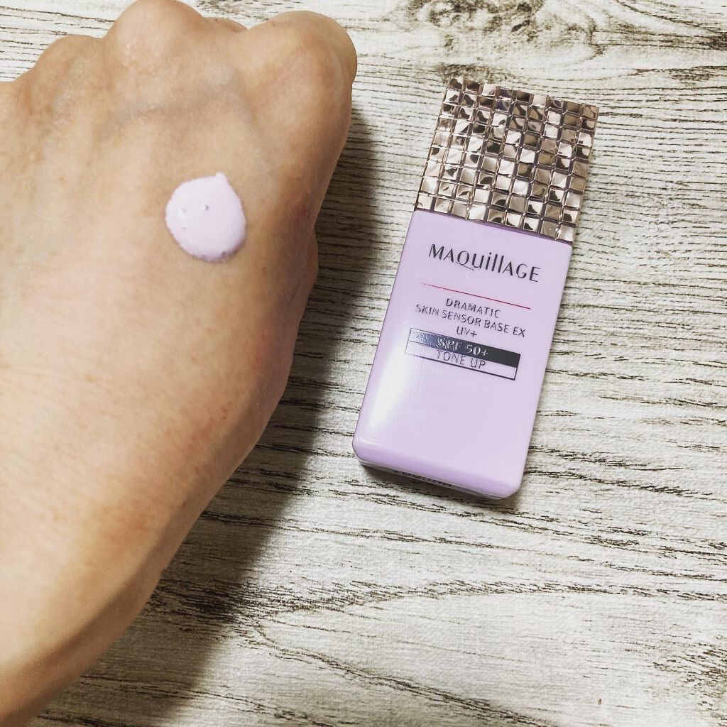 ドラマティックスキンセンサーベース EX/マキアージュ/化粧下地を使ったクチコミ（3枚目）