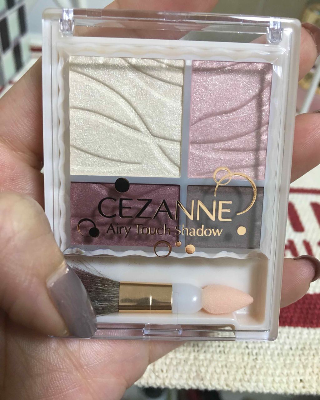 エアリータッチシャドウ/CEZANNE/アイシャドウパレットを使ったクチコミ(1枚目)