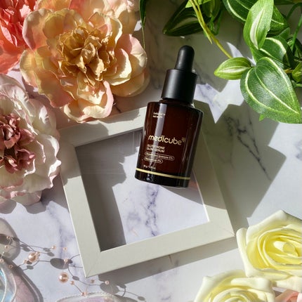 グルタチオングロウアンプル/MEDICUBE/美容液を使ったクチコミ(5枚目)