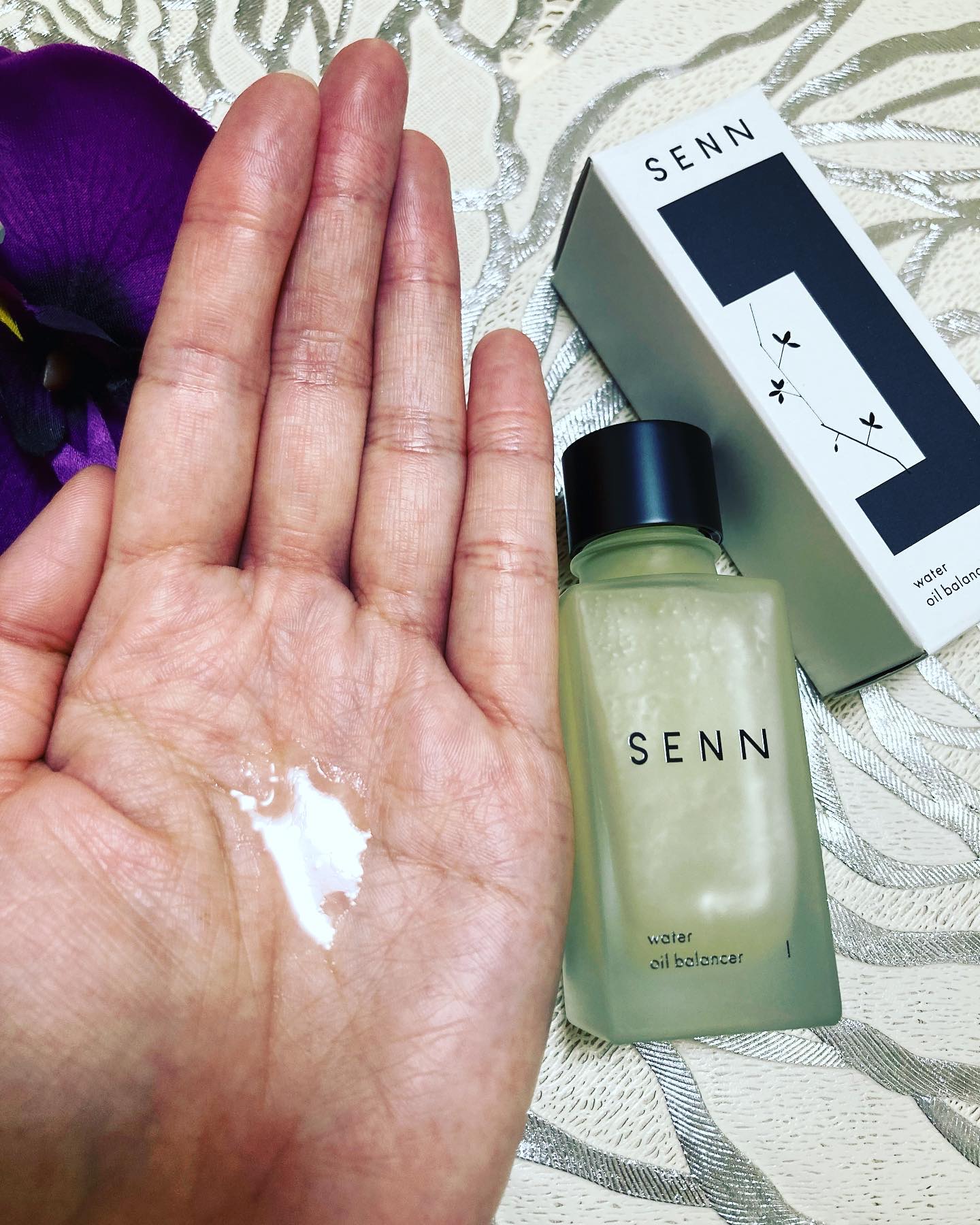 ウォーターオイルバランサー Ⅲ/SENN/美容液を使ったクチコミ（3枚目）