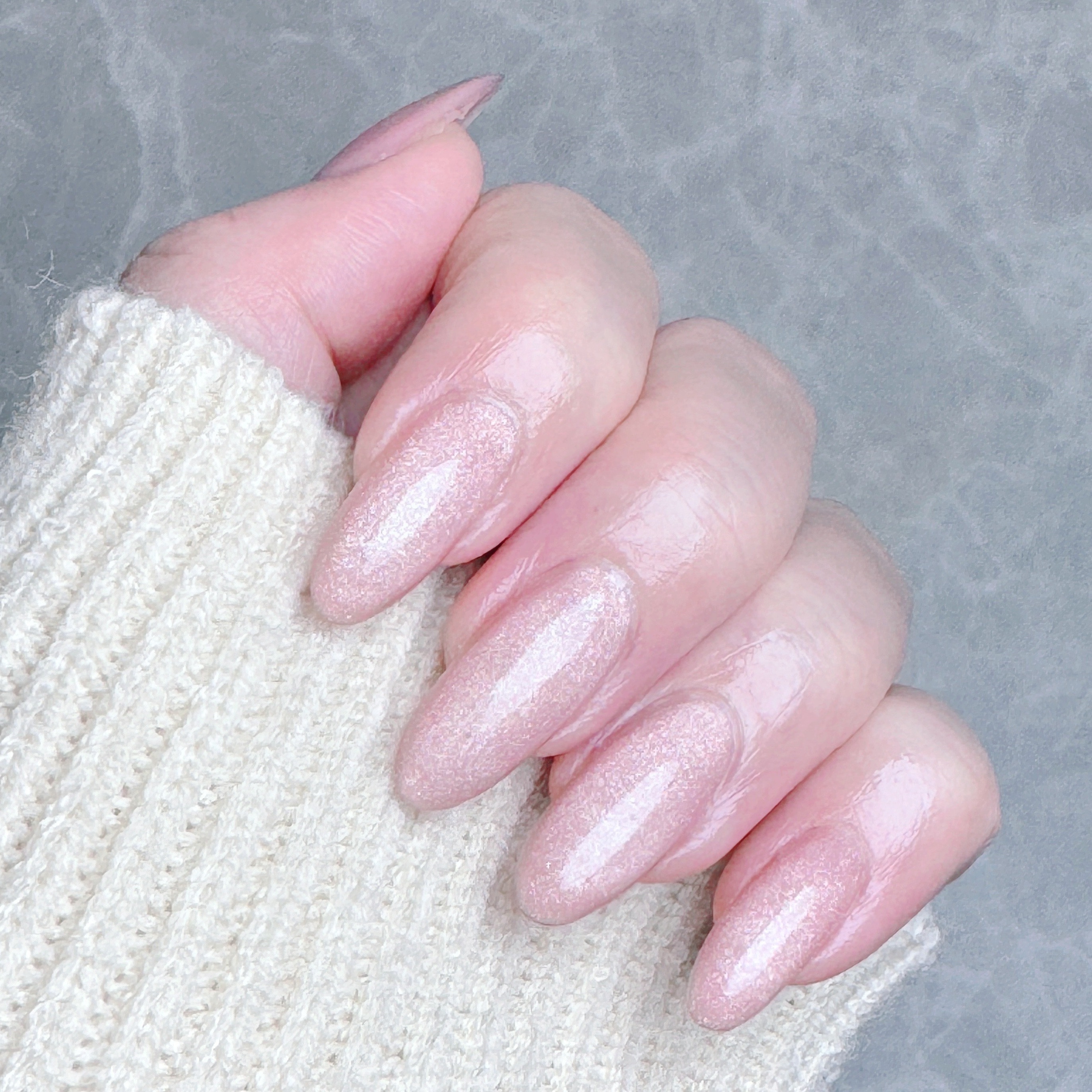 ジェルミー クリスタルトップジェル  12ml/ジェルミーワン/ジェルネイルを使ったクチコミ（1枚目）