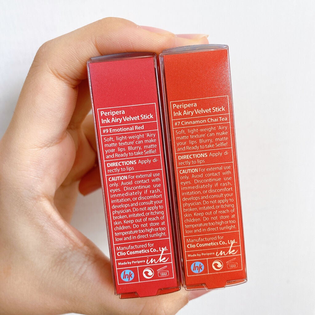インクベルベットインテンススティック/PERIPERA/口紅を使ったクチコミ(6枚目)