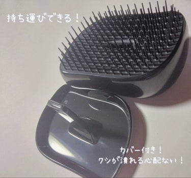 コンパクトスタイラー/TANGLE TEEZER/ヘアブラシを使ったクチコミ（2枚目）