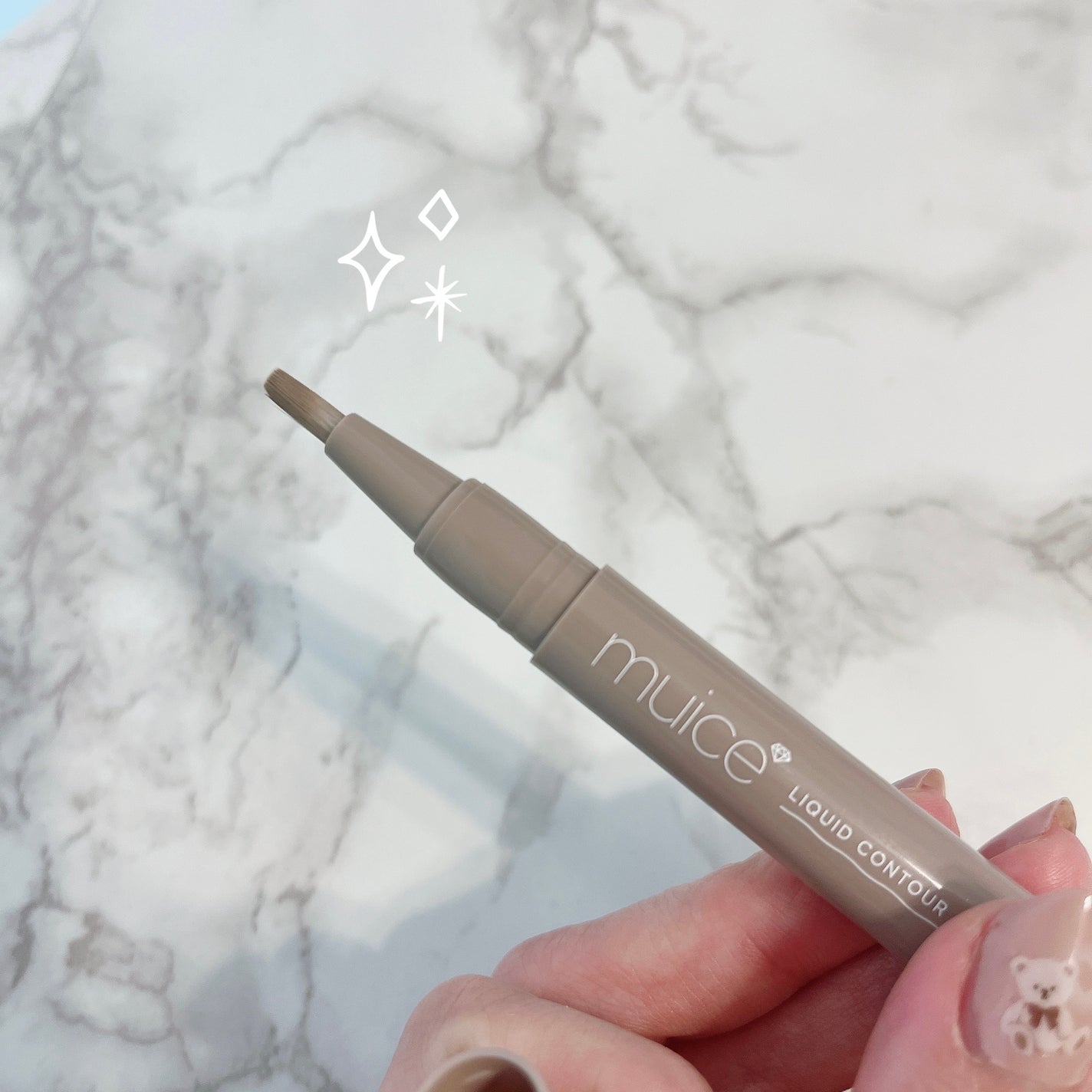リキッドコントゥアブラシ/muice/シェーディングを使ったクチコミ(2枚目)
