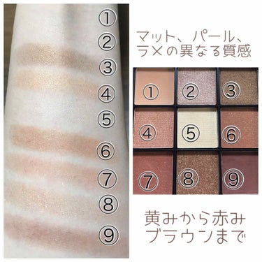 UR GLAM　BLOOMING EYE COLOR PALETTE/U R GLAM/アイシャドウパレットを使ったクチコミ（3枚目）