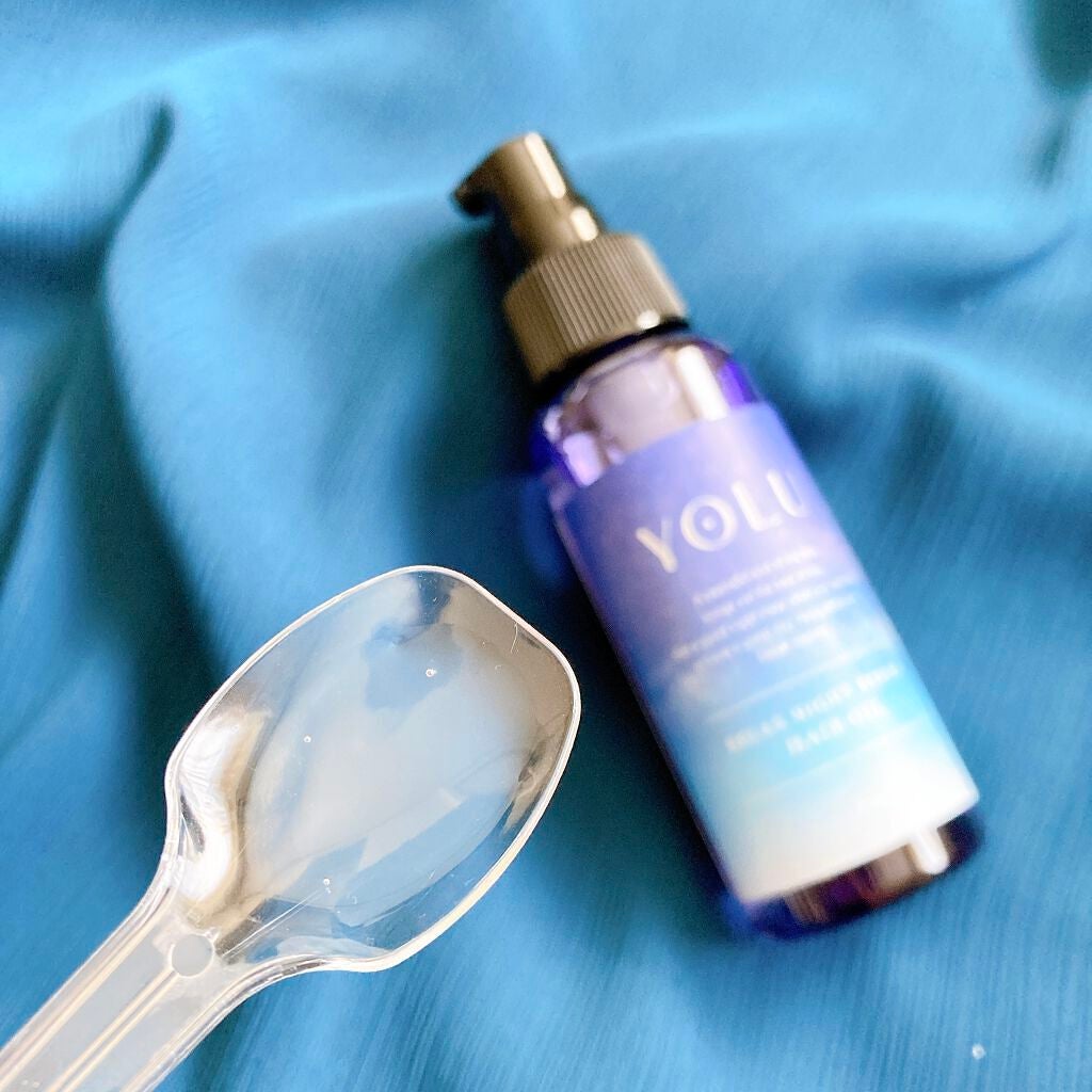 リラックスナイトリペアヘアオイル/YOLU/ヘアオイルを使ったクチコミ(3枚目)