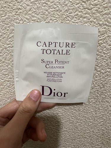 カプチュール トータル  クレンザー N/Dior/洗顔フォームを使ったクチコミ（1枚目）