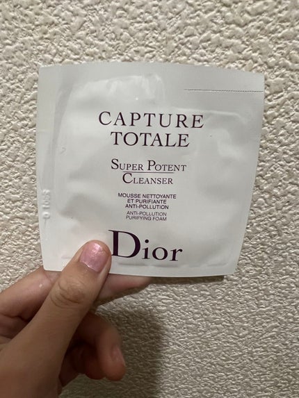 カプチュール トータル クレンザー N/Dior/洗顔フォームを使ったクチコミ(1枚目)
