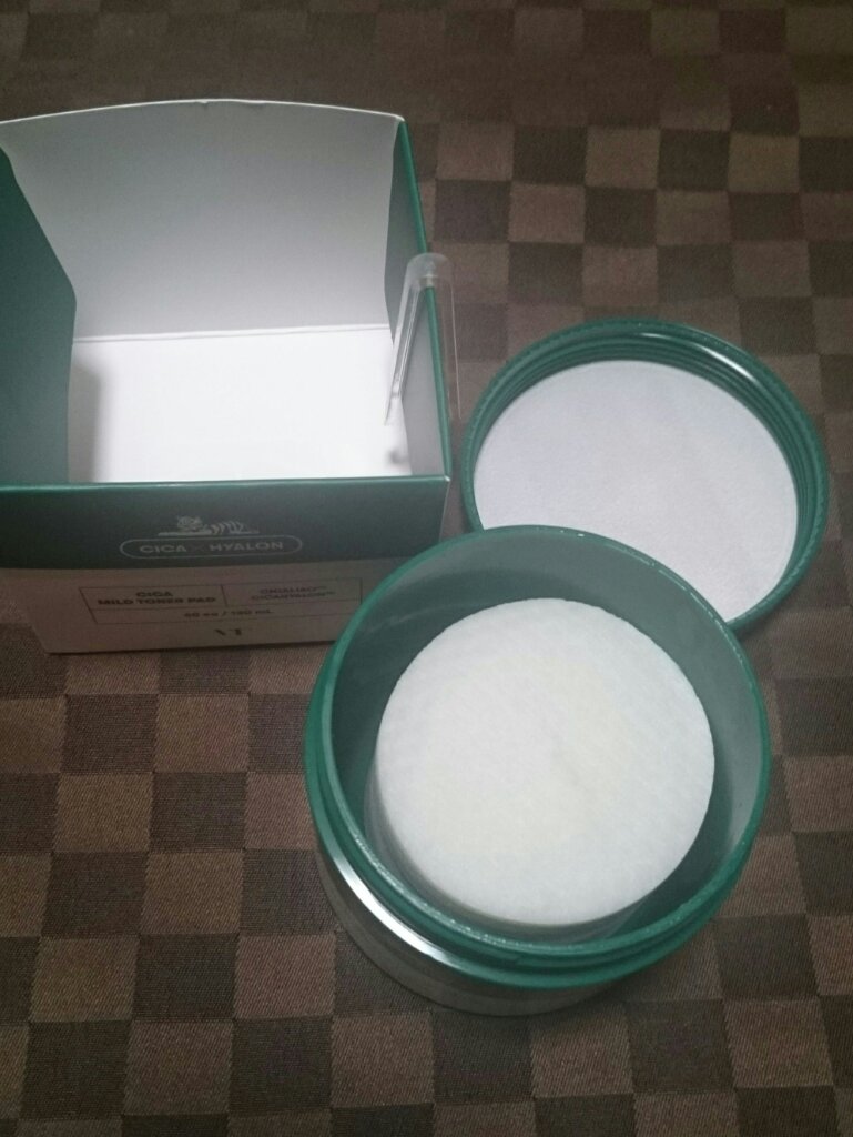 CICA マイルドトナーパッド/VT/トナーパッドを使ったクチコミ（2枚目）