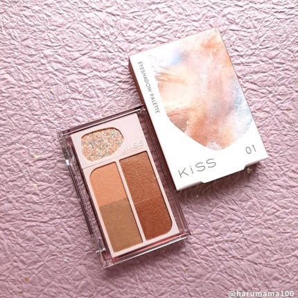 カクテルデイズ 01 マリアージュブラウン/KiSS/アイシャドウパレットの画像