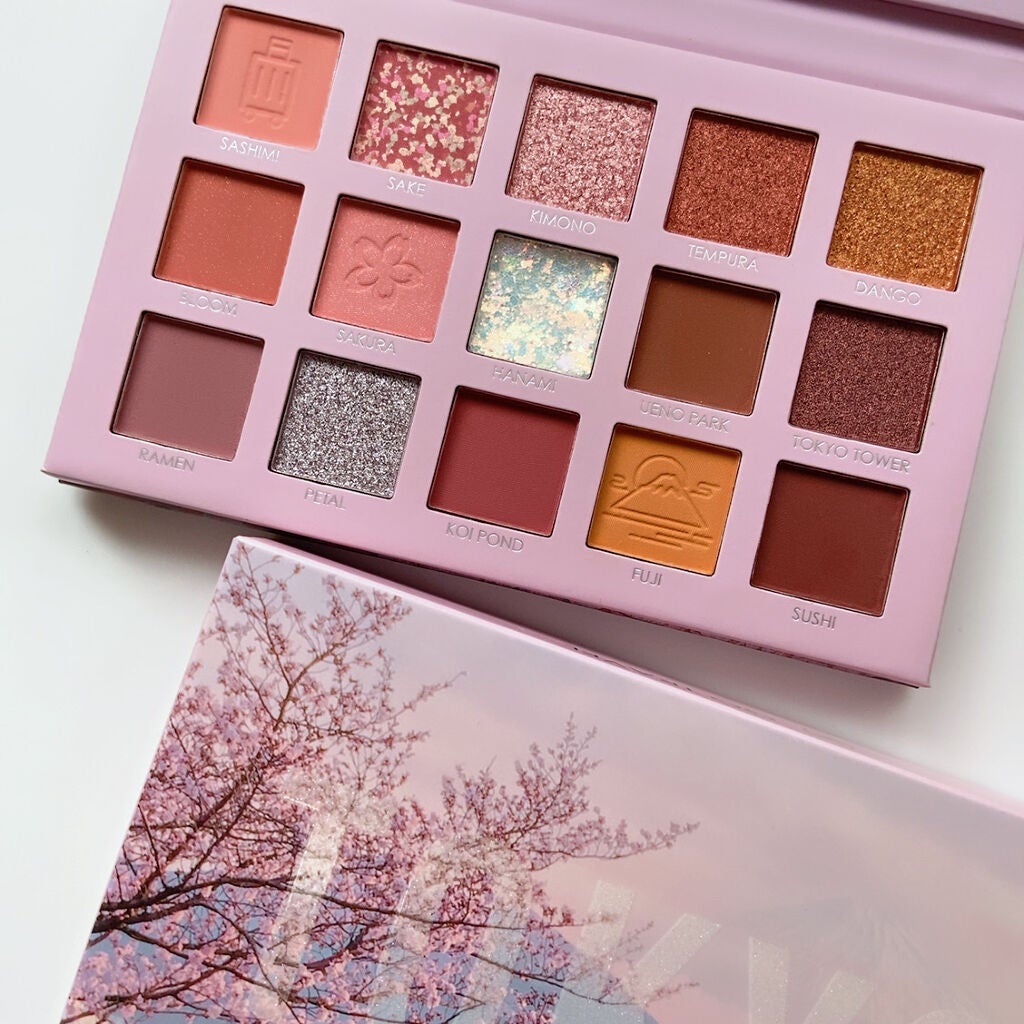 GO TRAVEL 15色アイシャドウパレット/FOCALLURE/アイシャドウパレットを使ったクチコミ(7枚目)