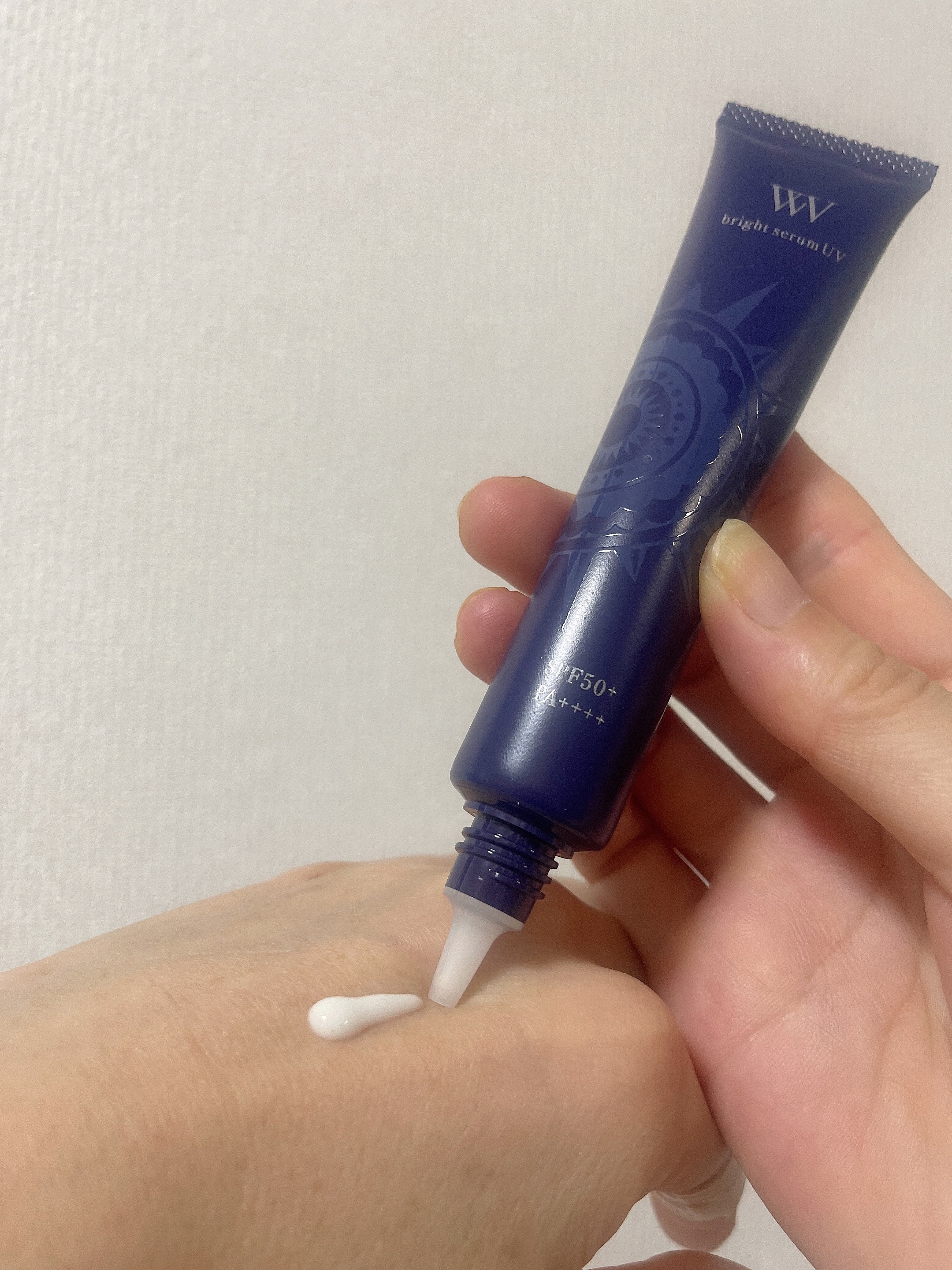 WHITE VEIL ブライトセラムUV/WHITE VEIL/日焼け止めローションを使ったクチコミ（1枚目）