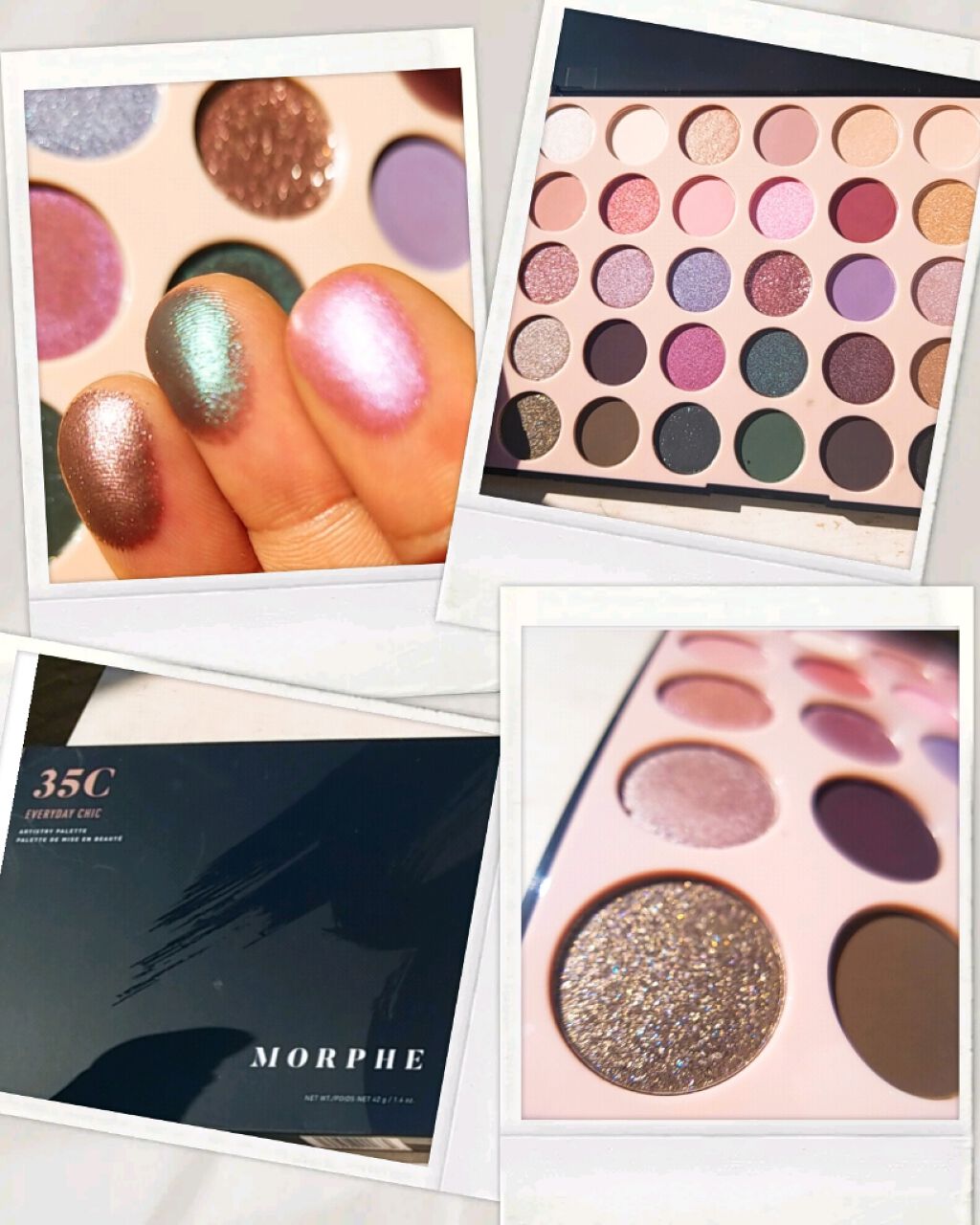 35C EVERYDAY CHIC  ARTISTRY PALETTE/Morphe/アイシャドウパレットを使ったクチコミ（1枚目）