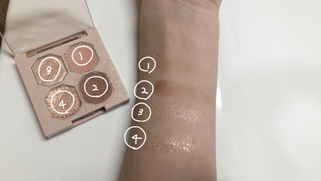 プレイカラーアイズ ミニオブジェ/ETUDE/アイシャドウパレットを使ったクチコミ（3枚目）