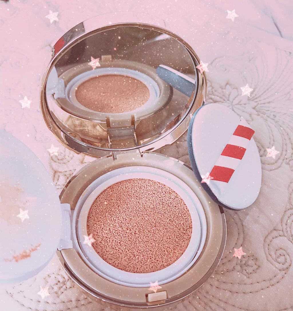 オイルコントロールウォータークッション (コカコーラエディション) /THE FACE SHOP/クッションファンデーションを使ったクチコミ（2枚目）