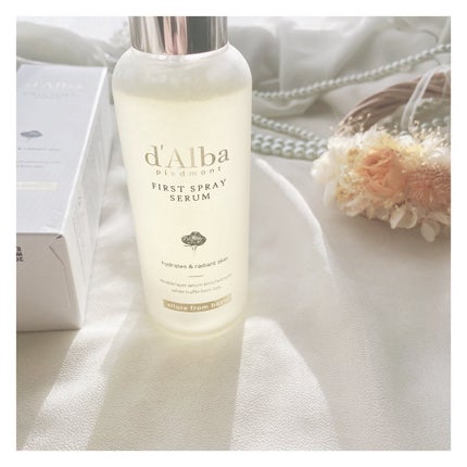 ダルバ ホワイトトリュフファーストスプレーセラム/ダルバ/ミスト状化粧水を使ったクチコミ(1枚目)