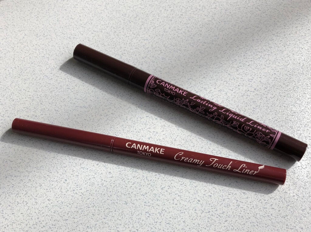 ラスティングリキッドライナー/キャンメイク/リキッドアイライナーを使ったクチコミ(2枚目)