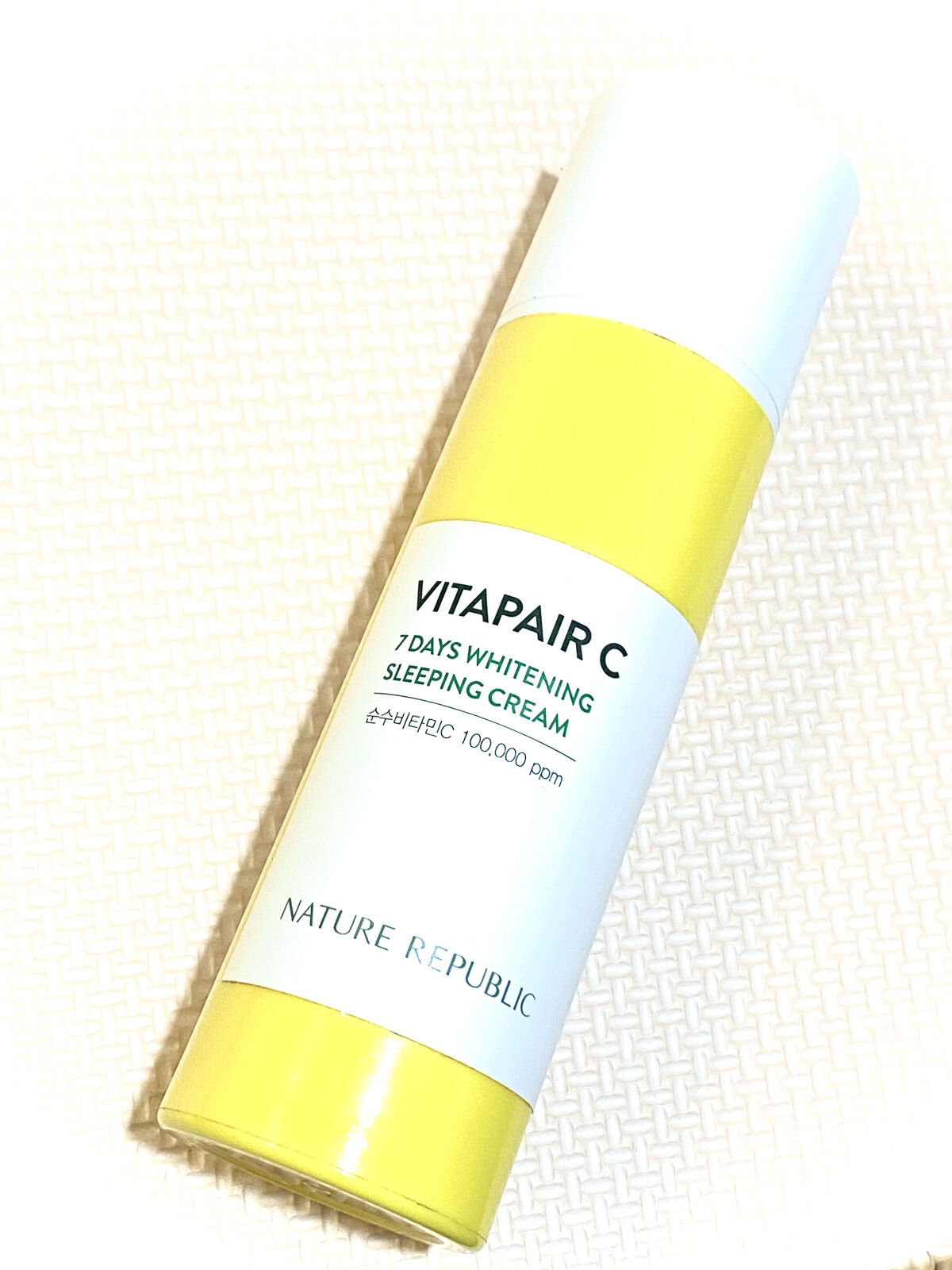 ビタペアC 7DAYS ホワイトニングスリーピングマスク/ネイチャーリパブリック/美容液を使ったクチコミ（1枚目）