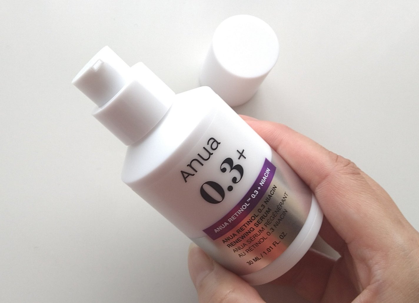 レチノール0.3 ナイアシンリニューイングセラム/Anua/美容液を使ったクチコミ(2枚目)