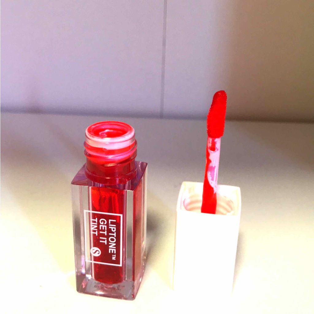 TONYMOLY×MONSTA X   Liptone Get It Tint S/TONYMOLY/口紅を使ったクチコミ（2枚目）