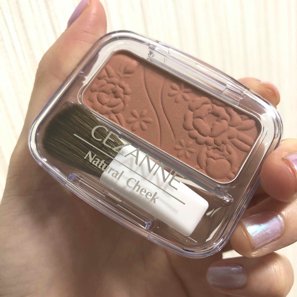 ナチュラル チークN/CEZANNE/パウダーチークを使ったクチコミ（1枚目）