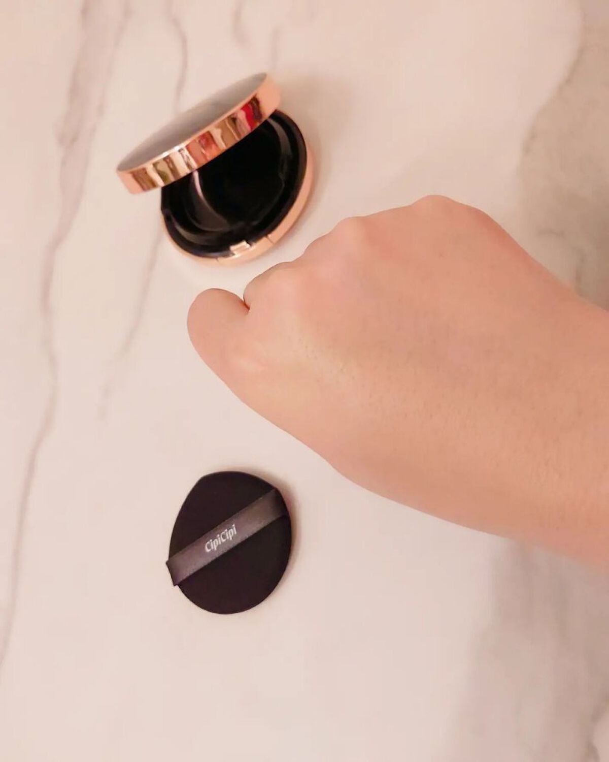 シピシピ フィットスキンクッション/CipiCipi/クッションファンデーションを使ったクチコミ(6枚目)