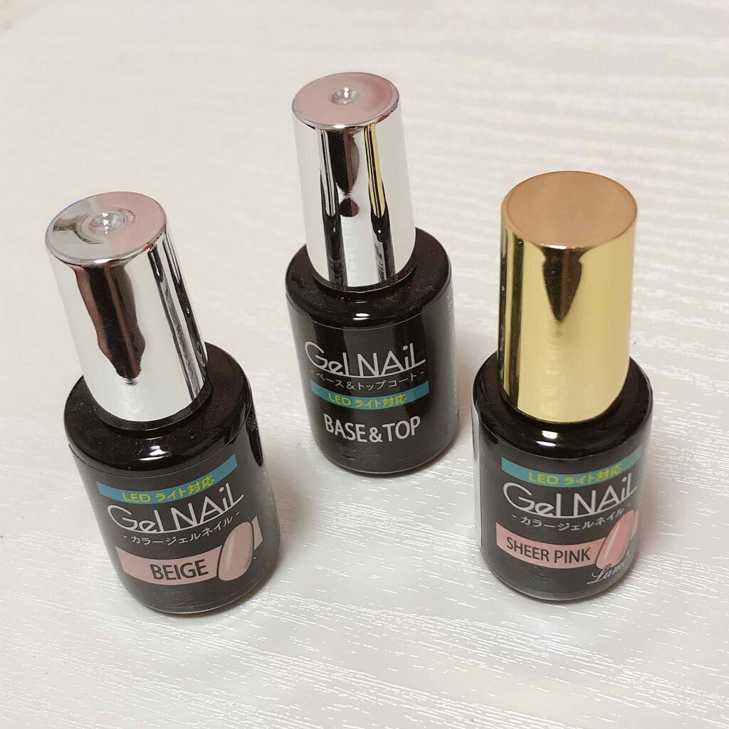 ジェルネイル(ライト対応)/セリア/ジェルネイルを使ったクチコミ(4枚目)