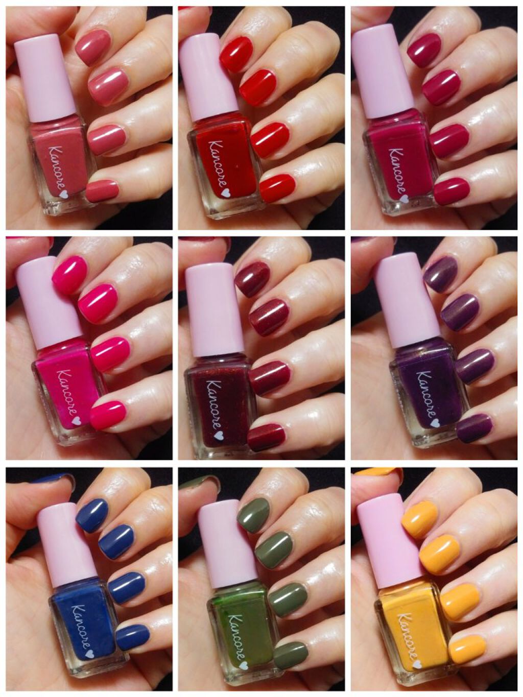 カンコレネイルカラー/DAISO/マニキュアを使ったクチコミ（1枚目）