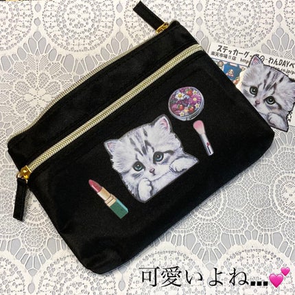 チワワ&コスメ柄ポーチ/わんDayペット/その他を使ったクチコミ(5枚目)