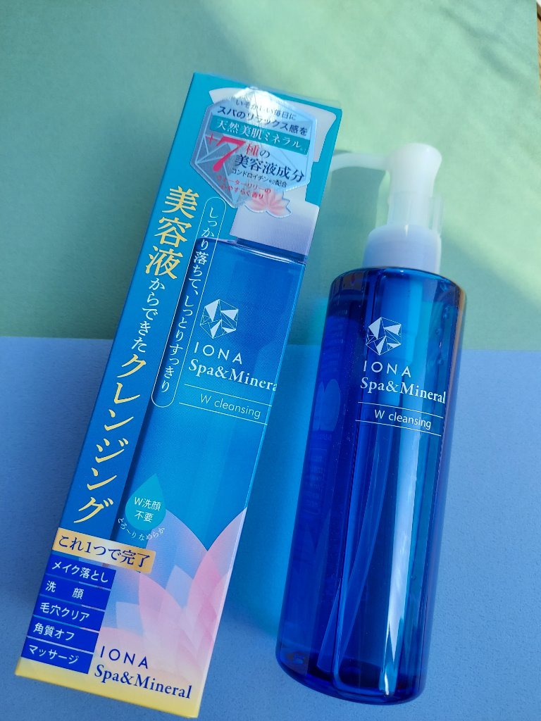 Ｗクレンジング /イオナ スパ＆ミネラル/オイルクレンジングを使ったクチコミ（1枚目）