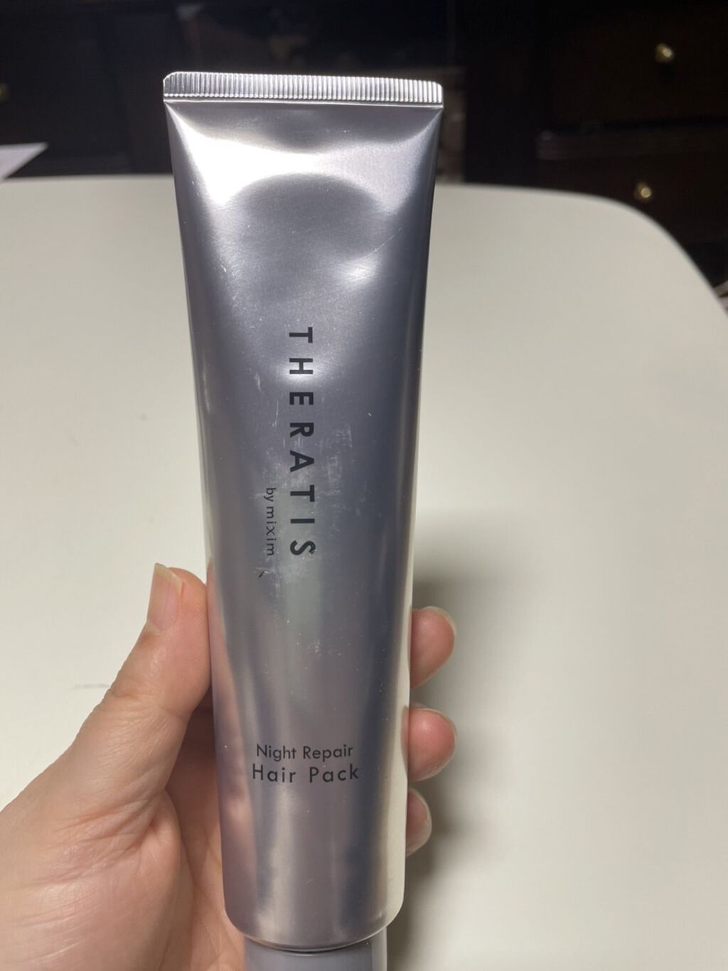 ナイトリペア ヘアパック/THERATIS/ヘアマスク・ヘアパックを使ったクチコミ（1枚目）