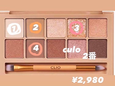 プロ アイ パレット/CLIO/アイシャドウパレットを使ったクチコミ（3枚目）