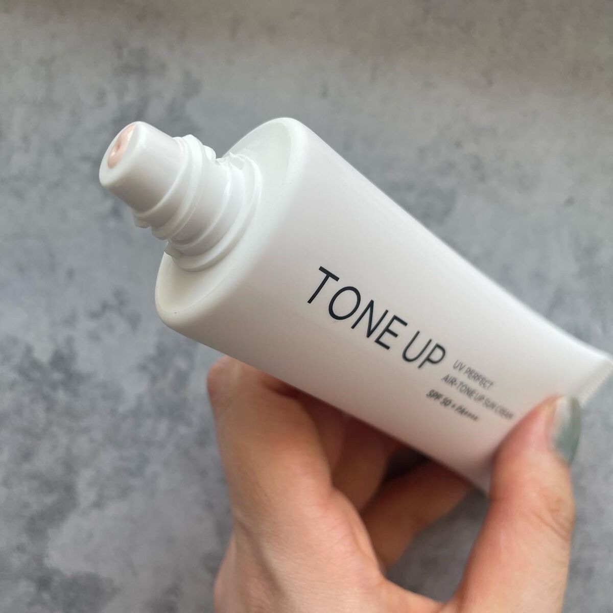 UVパーフェクトエアトーンアップサンクリーム/SNP/日焼け止めクリームを使ったクチコミ(5枚目)