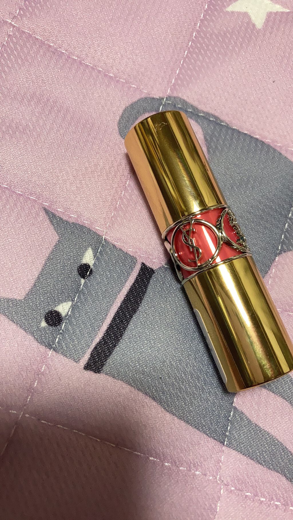 ルージュ ヴォリュプテ シャイン/YVES SAINT LAURENT BEAUTE/口紅を使ったクチコミ(1枚目)