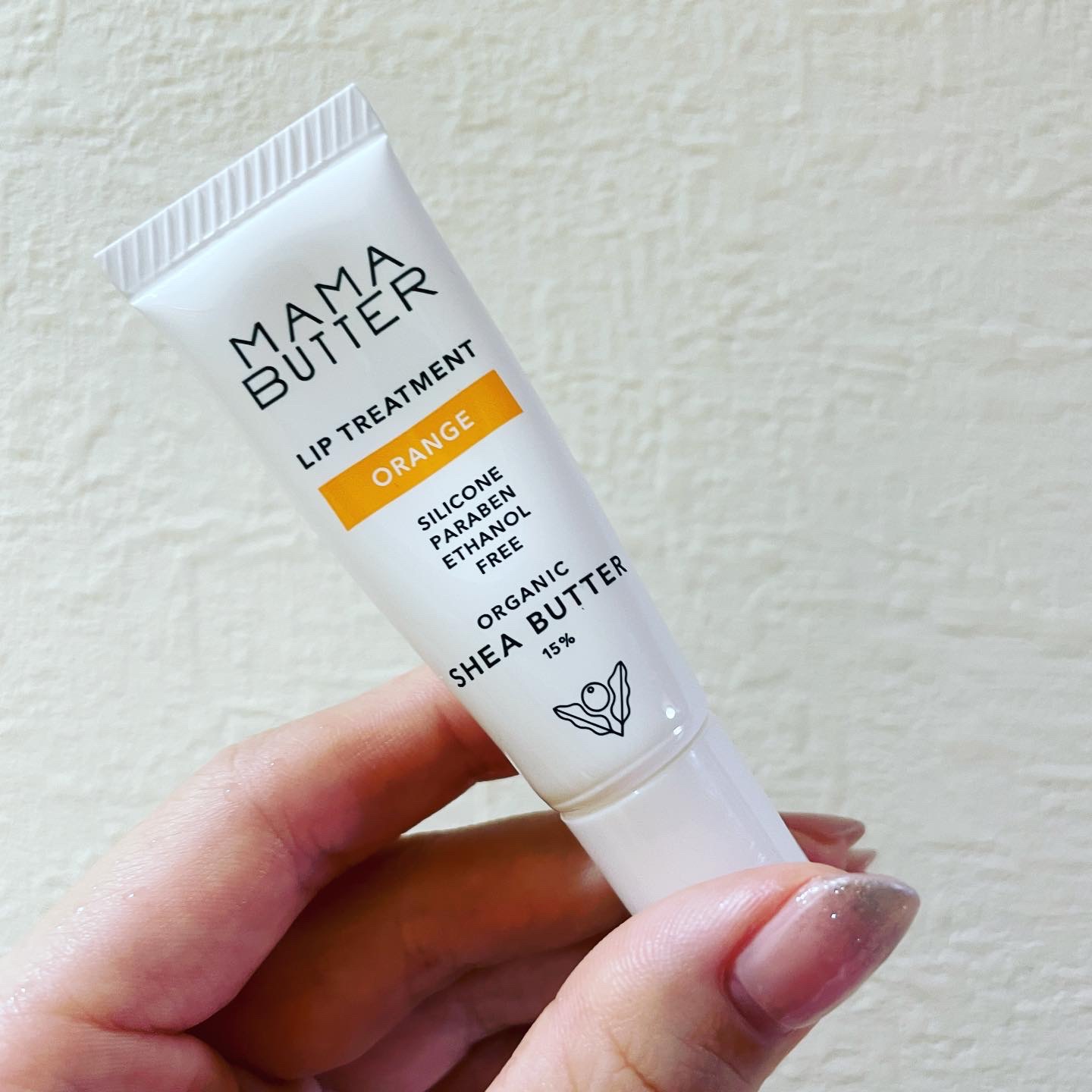 リップトリートメントオレンジ/ママバター/リップ美容液を使ったクチコミ（1枚目）