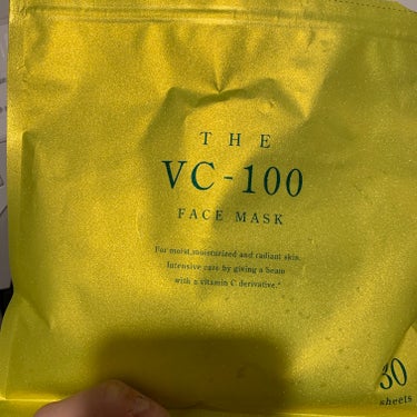 マイオーガニー THE VC-100 FACE MASKのクチコミ「THE VC-100 FACE MASK

ビタミンC誘導体配合でビタミンを欲する私にはぴった.....」（1枚目）