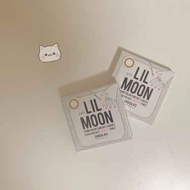 LIL MOON 1month チョコレート/LIL MOON/１ヶ月（１MONTH）カラコンを使ったクチコミ（1枚目）