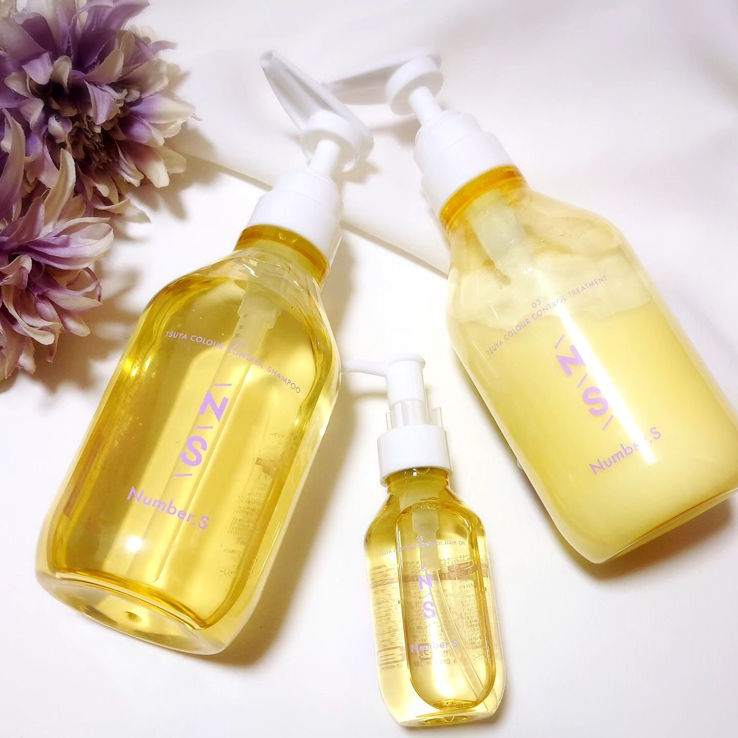 ツヤカラーコントロール シャンプー/ ヘアトリートメント/Number.S /市販シャンプーを使ったクチコミ（1枚目）