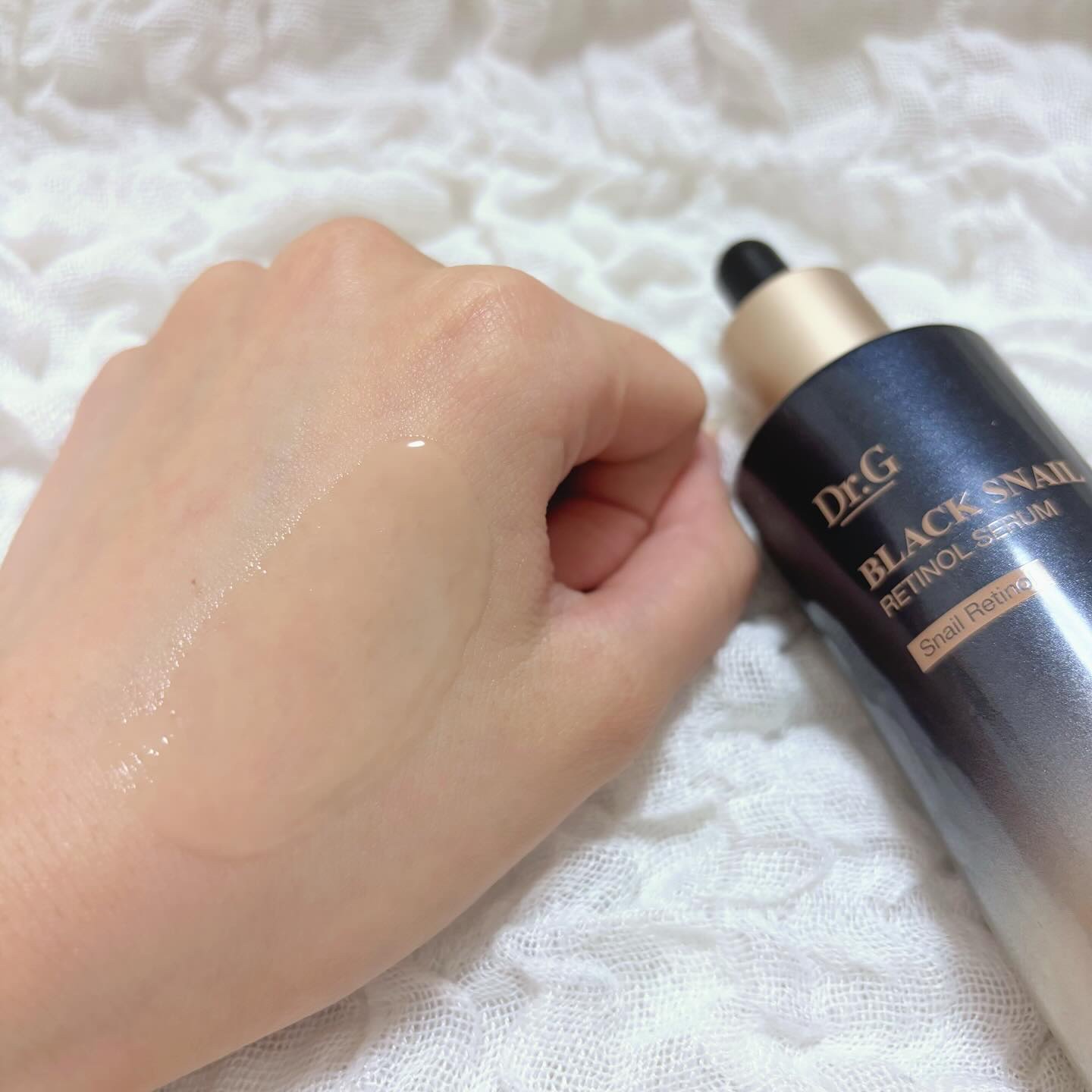 ブラックスネイル クリーム/Dr.G/フェイスクリームを使ったクチコミ（3枚目）