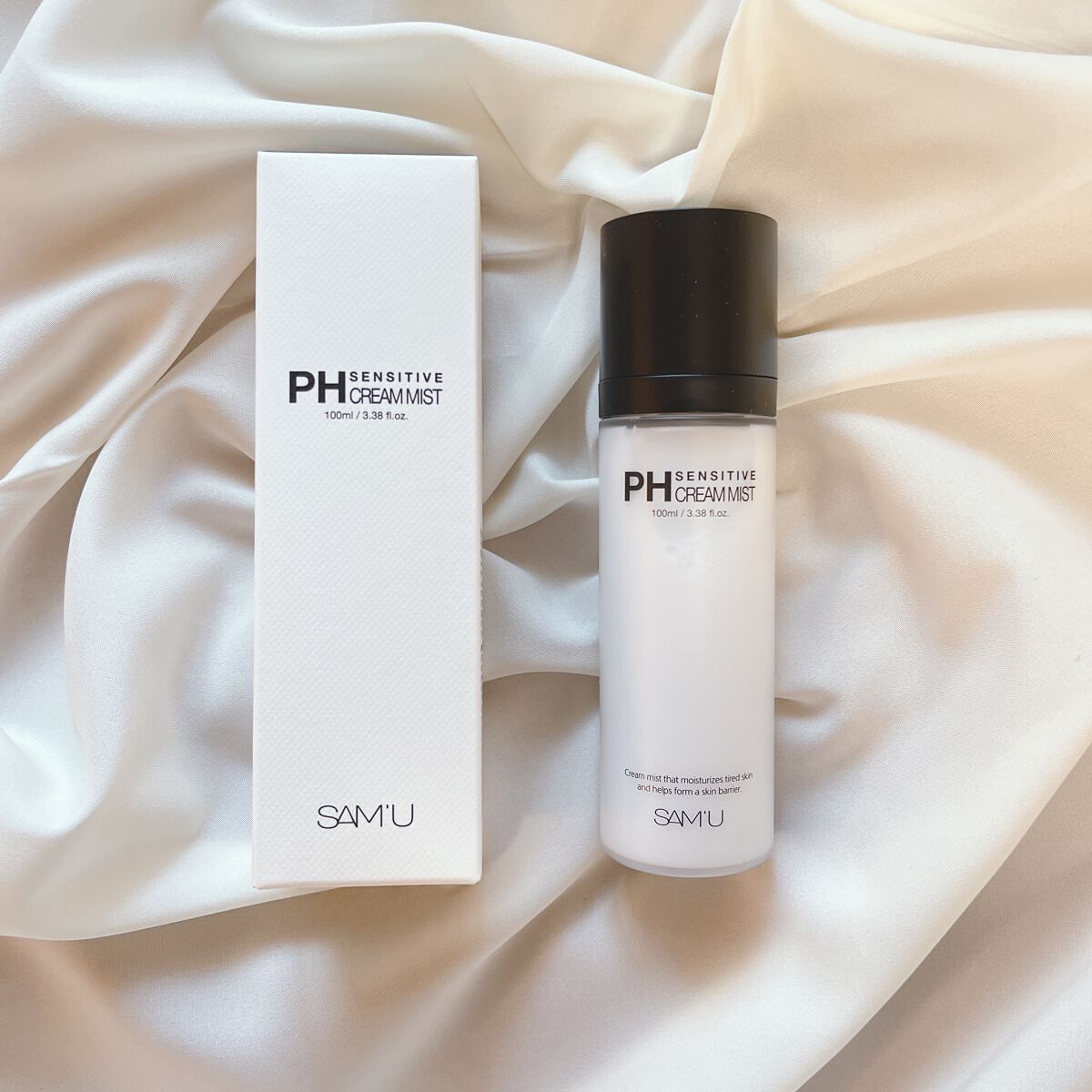 PHセンシティブクリームミスト/SAM'U/ミスト状化粧水を使ったクチコミ(2枚目)