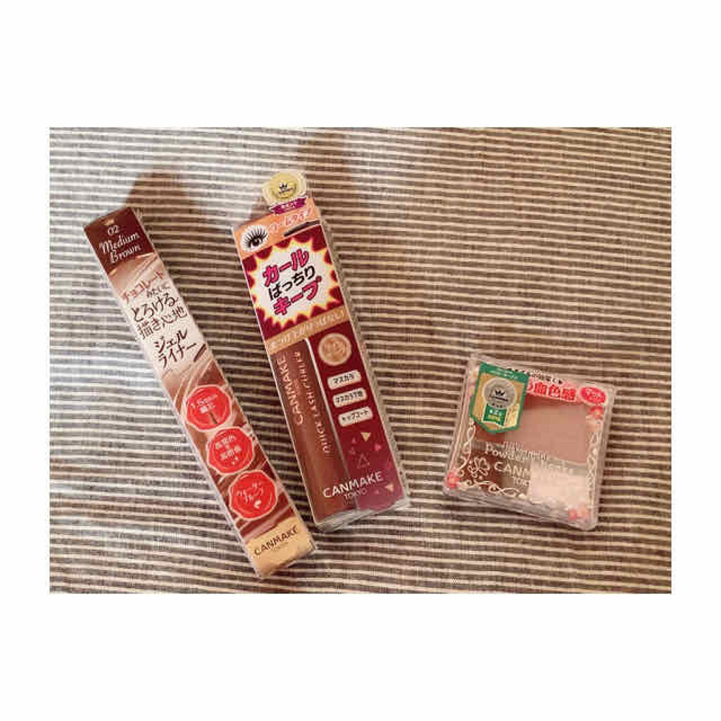 【旧品】パウダーチークス/キャンメイク/パウダーチークを使ったクチコミ（1枚目）