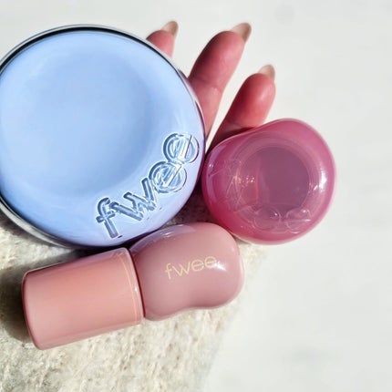 フィー リップアンドチーク ブラーリープリンポット/fwee/口紅を使ったクチコミ(2枚目)